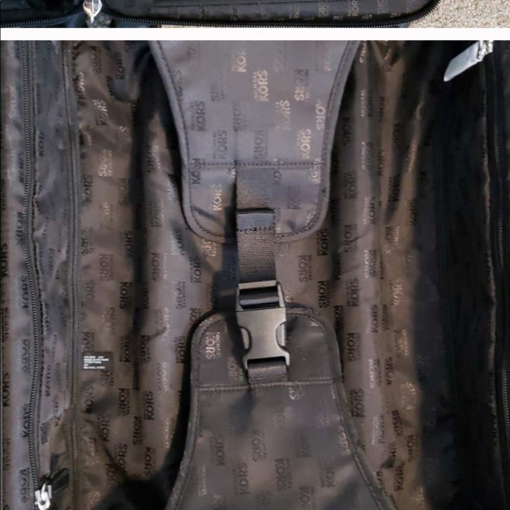 Authentic Michael Kors luggage used once black